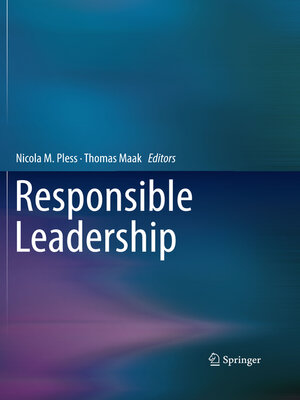 cover image of Responsible Leadership